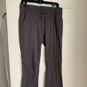 North Face gray,  hiking pants, size large
